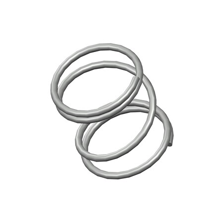 Approved Vendor Compression Spring, O= .500, L= .59, W= .037 G109972458